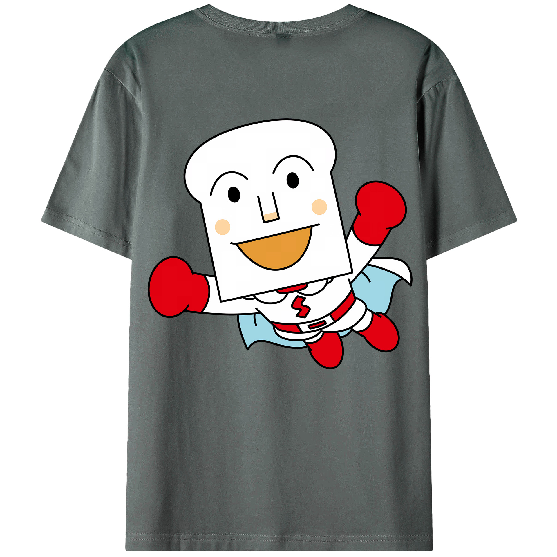 （画像用） アンパンマン Anpanman 綿100％ メンズ半袖Tシャツ（バックプリント） 通気性
